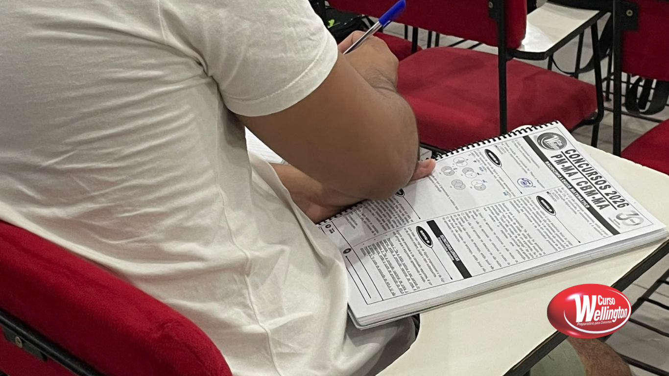Curso Wellington divulga gabaritos do 3º Simulado da PM-MA e do 2º Simulado do CBM-MA